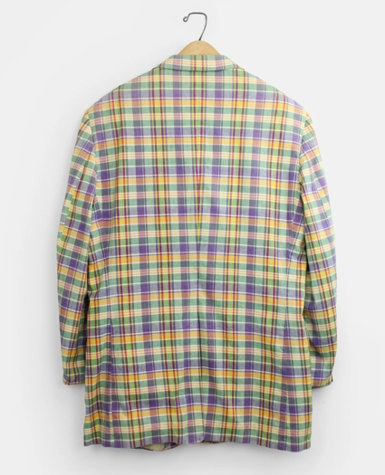 Vintage Madras Sport Coat, 1990s, 44 L, image 2