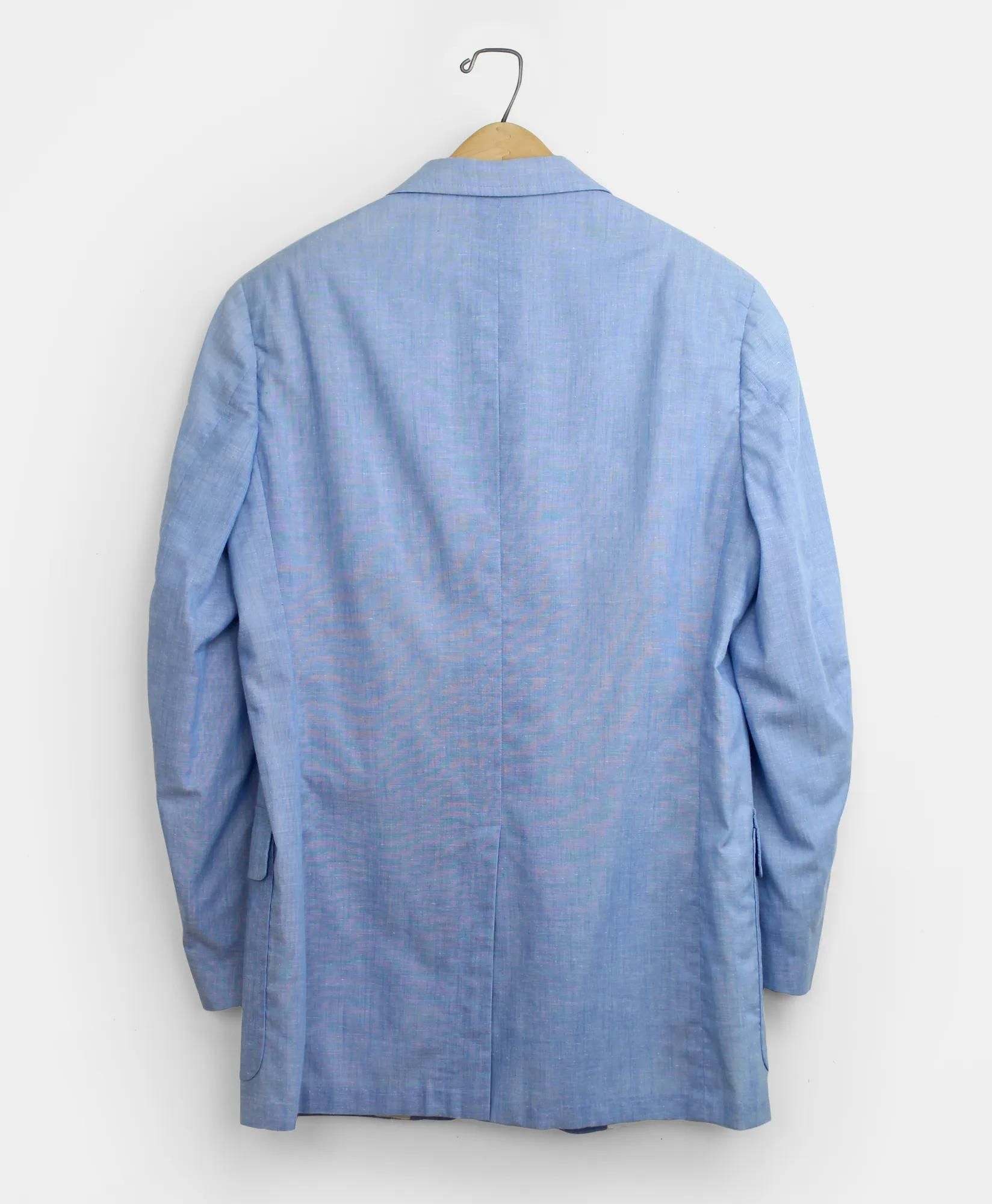 Vintage Chambray Sport Coat, 1980s, 42, image 2
