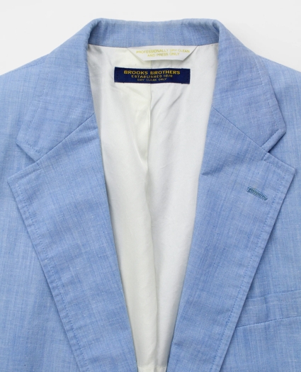 Vintage Chambray Sport Coat, 1980s, 42, image 3