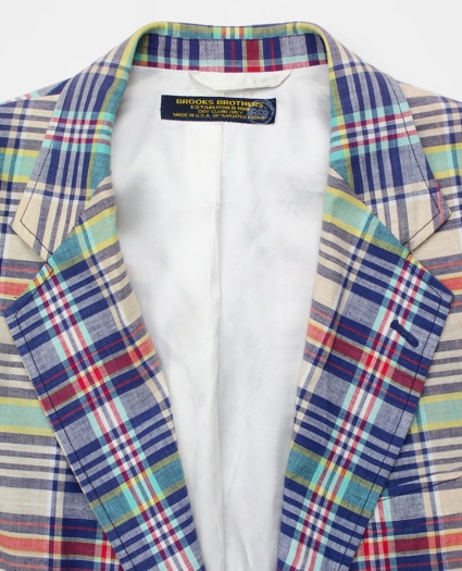 Vintage Madras Sport Coat, 1990s, 42 L, image 3