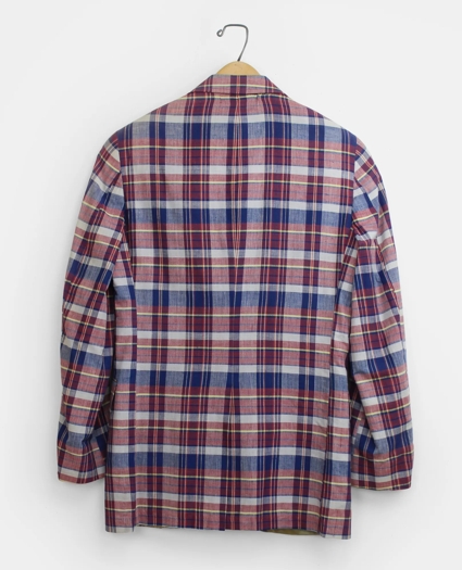 Vintage BrooksGate&trade; Madras Sport Coat, 1980s, 37 R, image 2