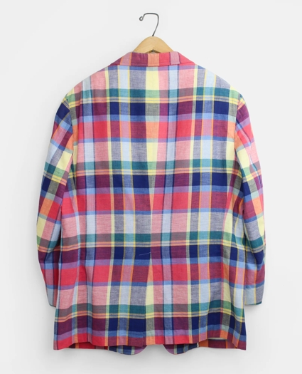 Vintage Madras Sport Coat, 1980s, 46 R, image 2
