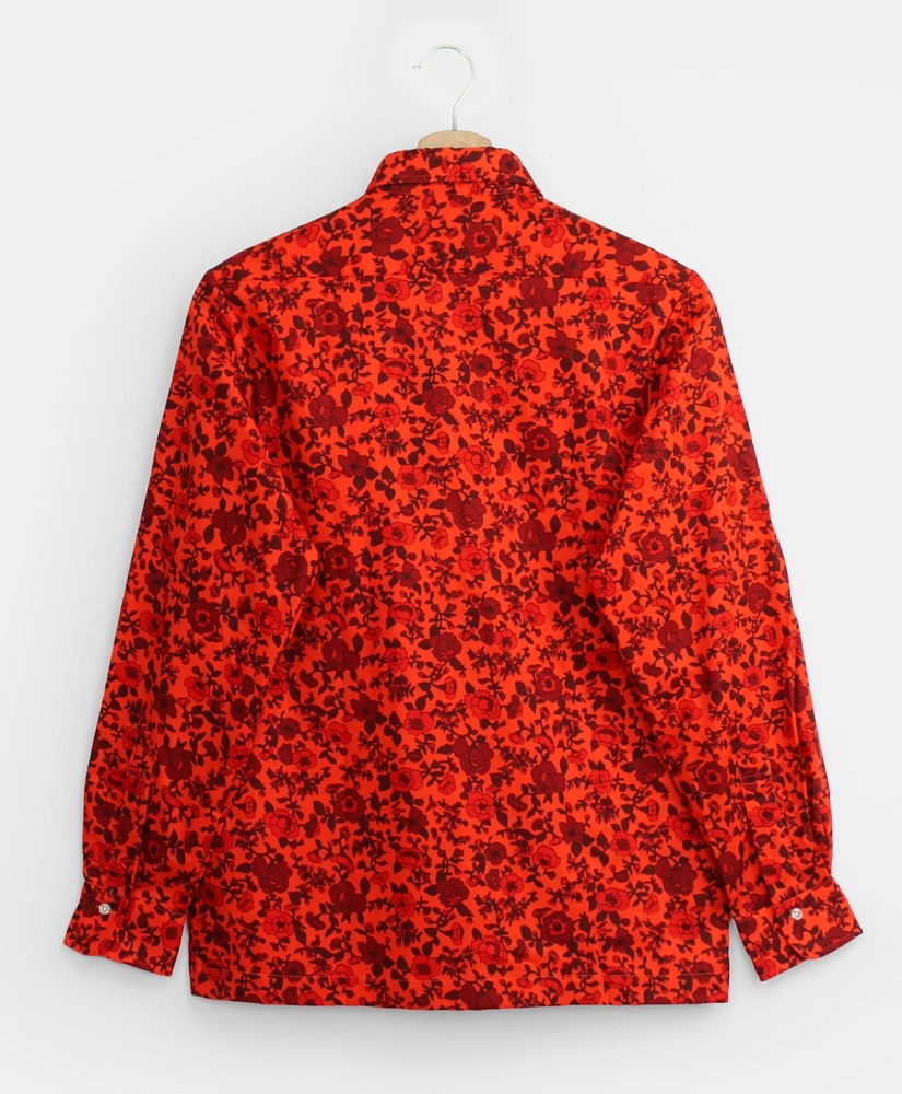 Vintage Floral Print Shirt, 1960s, 14, image 2
