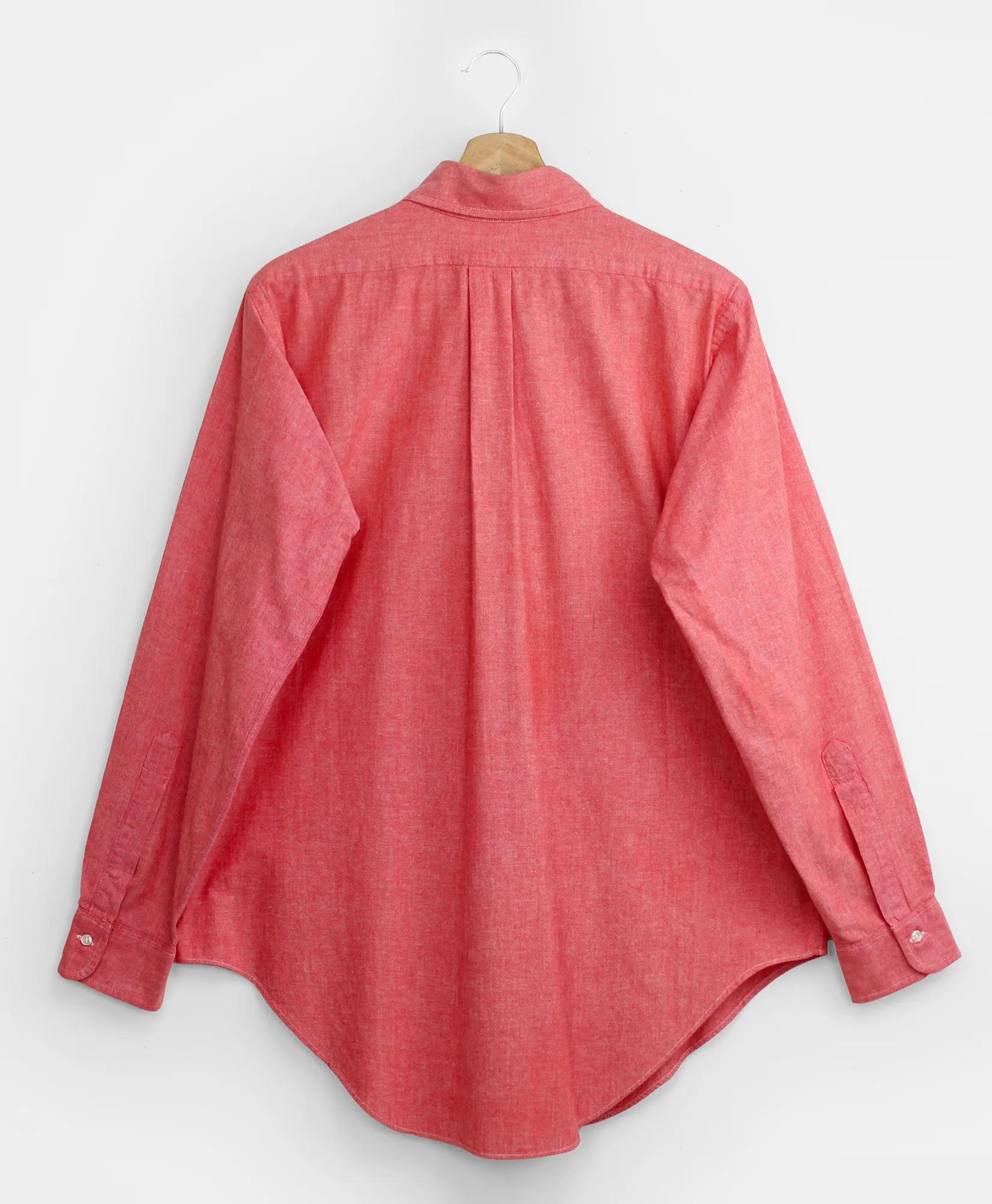 Vintage Chambray Sport Shirt, 1980s, 15.5, image 2