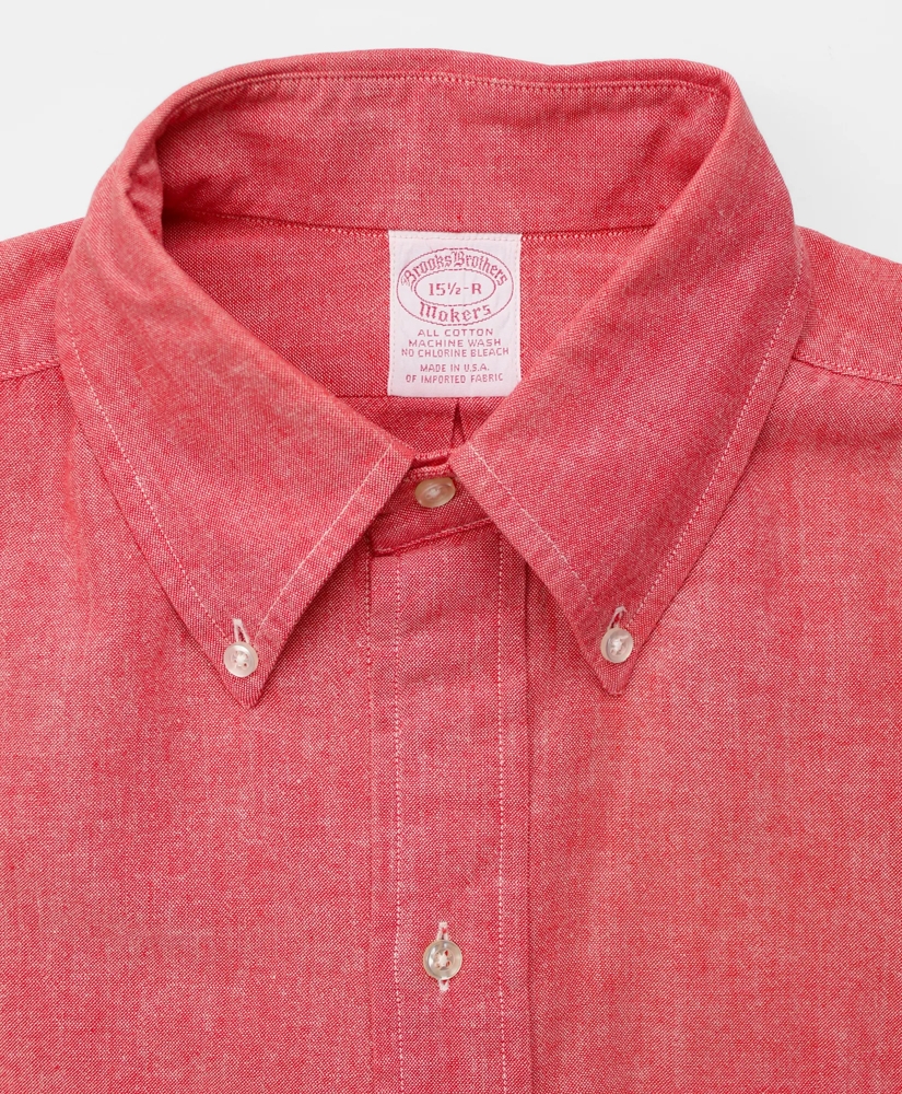 Vintage Chambray Sport Shirt, 1980s, 15.5, image 3