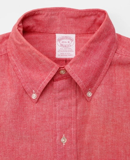 Vintage Chambray Sport Shirt, 1980s, 15.5, image 3