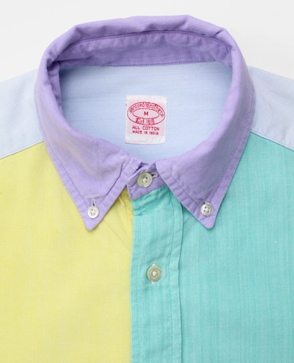 Vintage Madras Fun Shirt, 1990s, M, image 3
