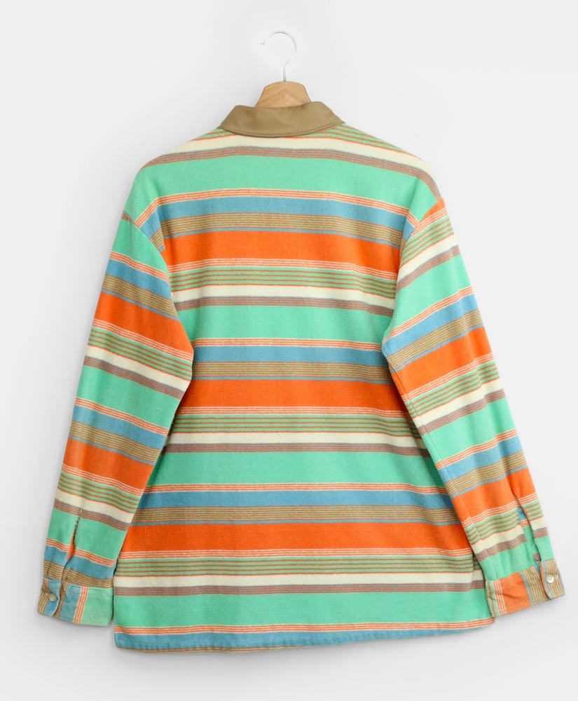 Vintage BrooksGate&trade; Terry Cloth Rugby Shirt, 1970s 1980s, M, image 2