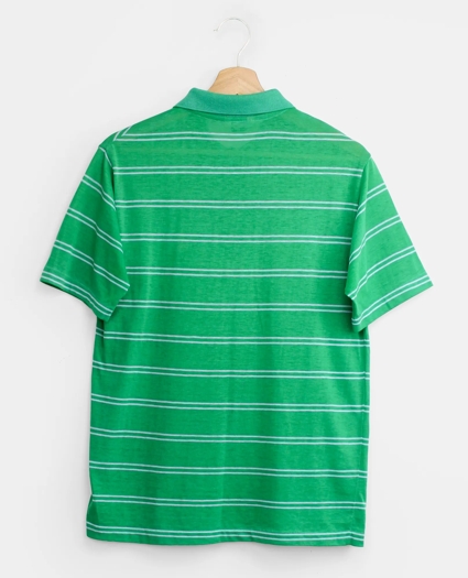 Vintage Golden Fleece&reg; Striped Short-Sleeved Polo Shirt, 1980s, M, image 2