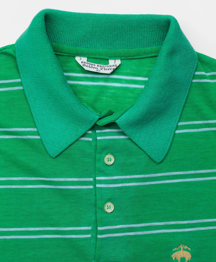 Vintage Golden Fleece&reg; Striped Short-Sleeved Polo Shirt, 1980s, M, image 3