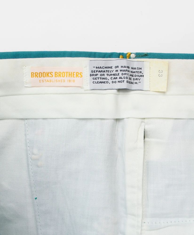 Vintage Golf Embroidered Chinos, 1980s, 33, image 3