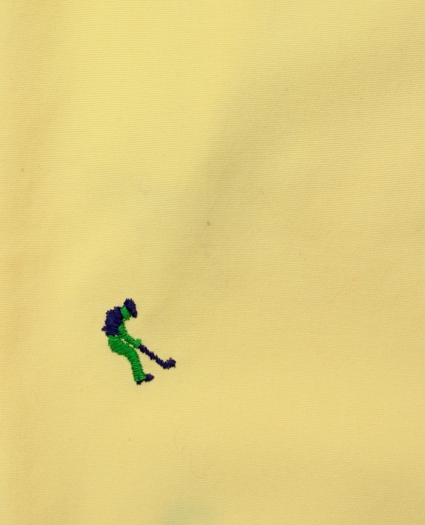 Vintage Golf Swing Embroidered Chinos, 1980s, 34, image 4