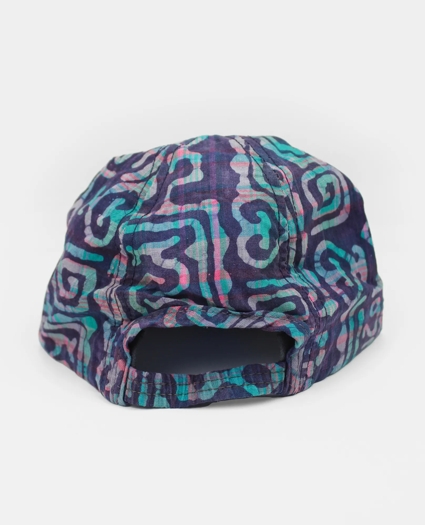Vintage Batik Madras Ball Cap, 1980s, OSFA, image 2