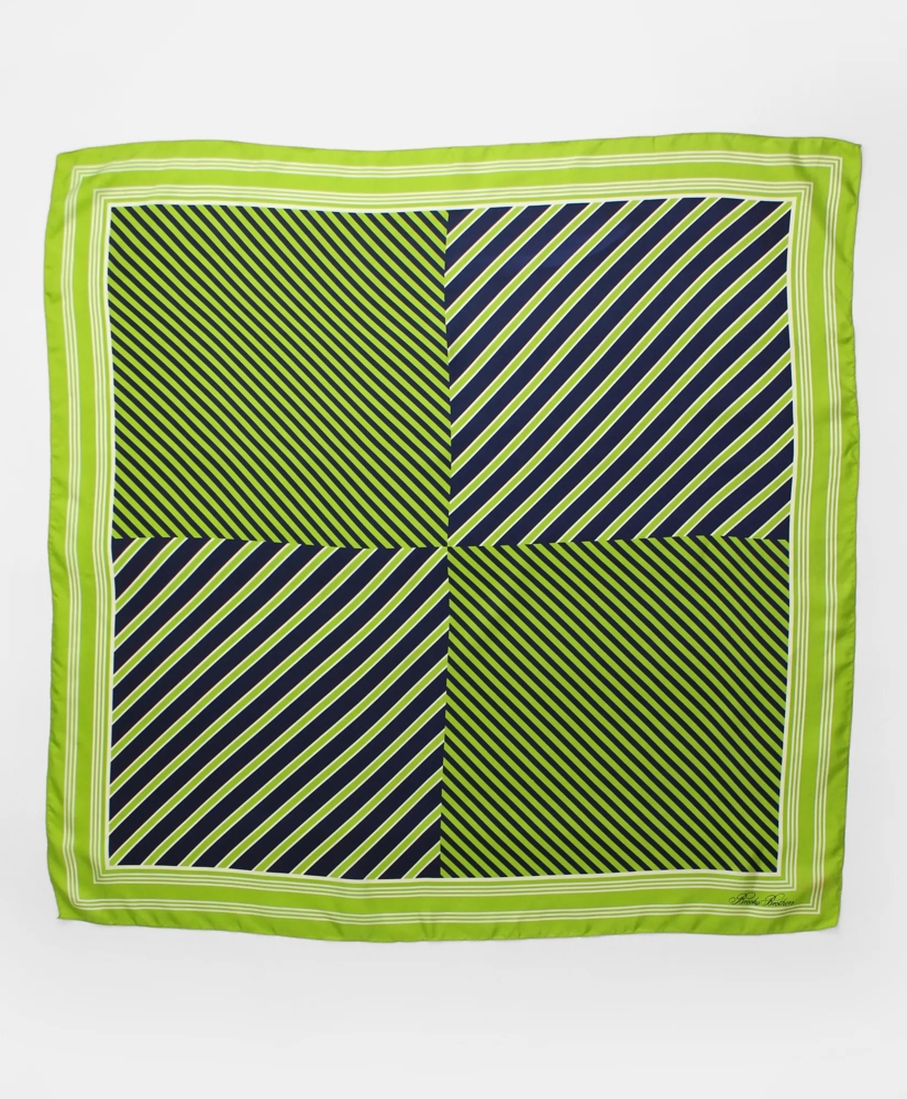 Vintage Square Silk Scarf, 1980s, image 2