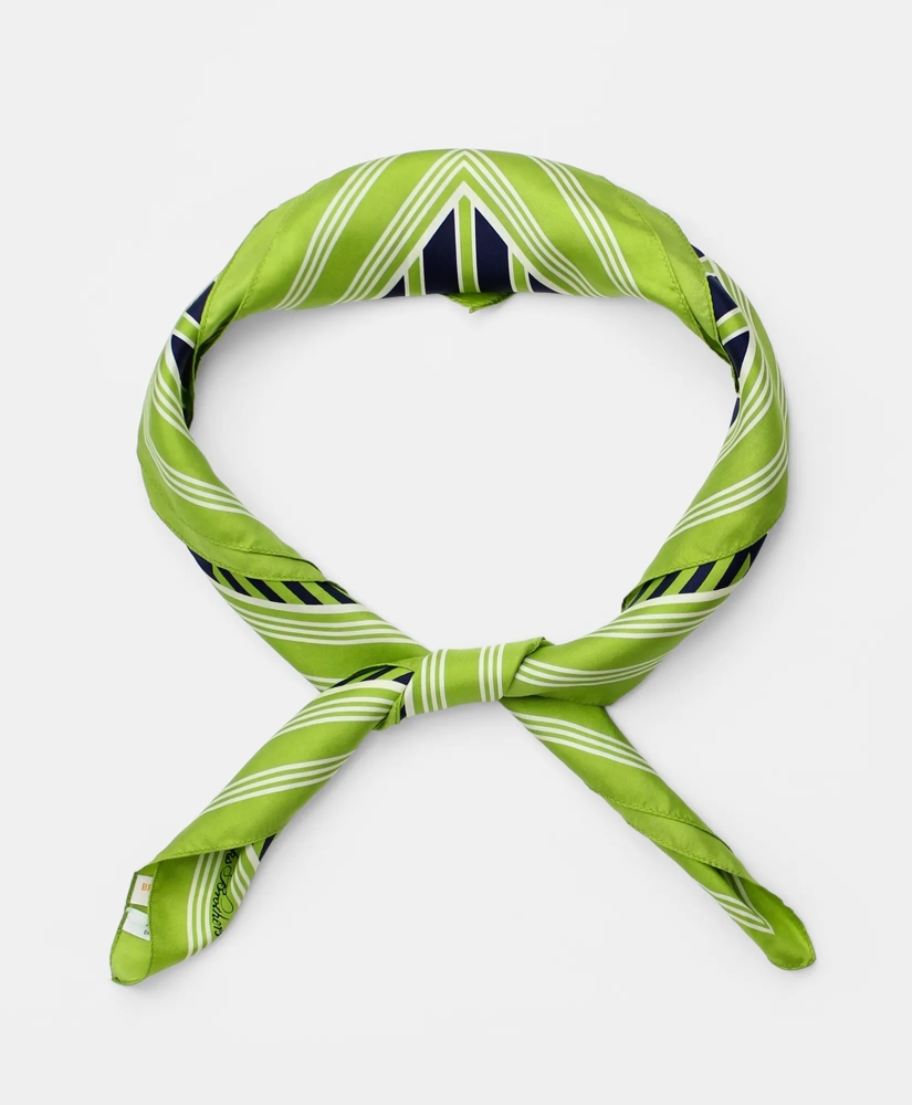 Vintage Square Silk Scarf, 1980s, image 5
