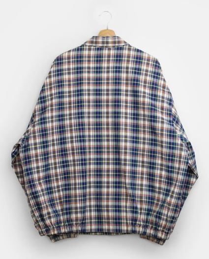 Vintage Madras Blouson Jacket, 1990s, XL, image 2