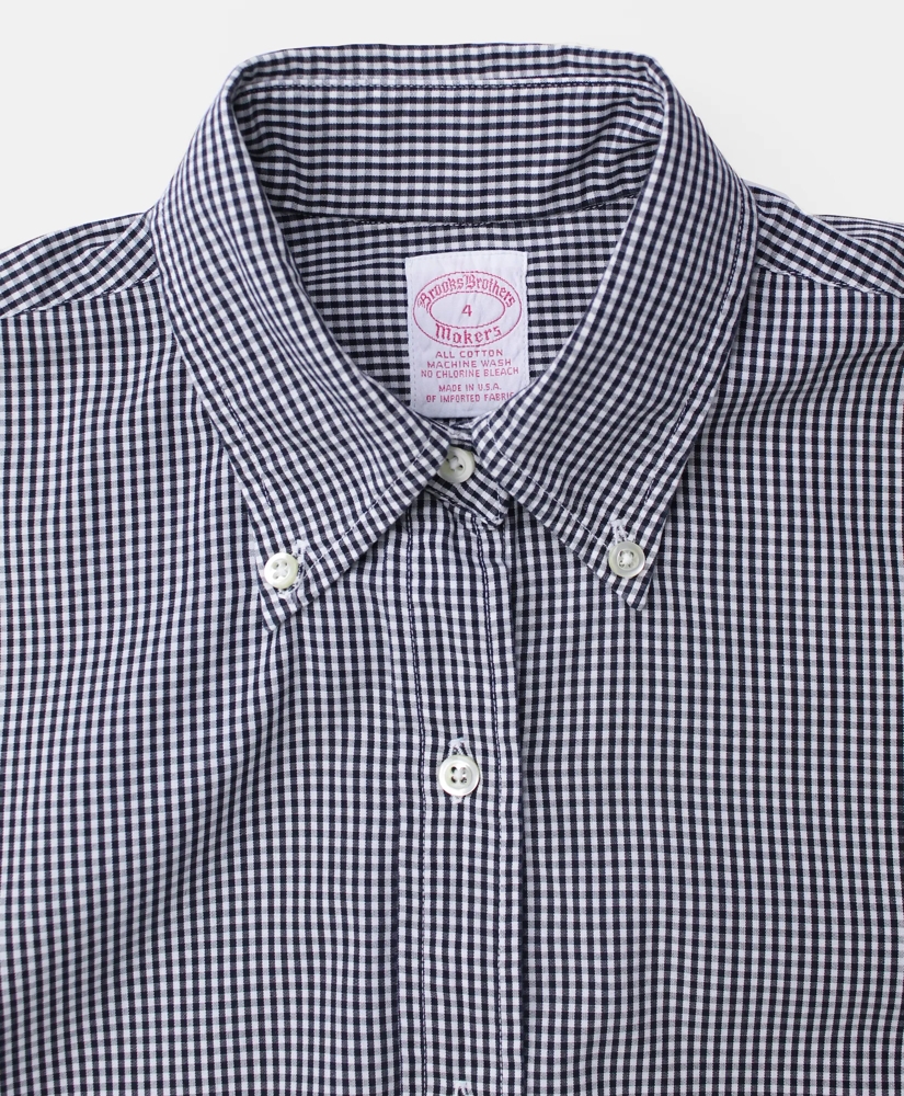 Vintage Brooks Brothers Women's Gingham Shirt, 1990s, Women's 4, image 3