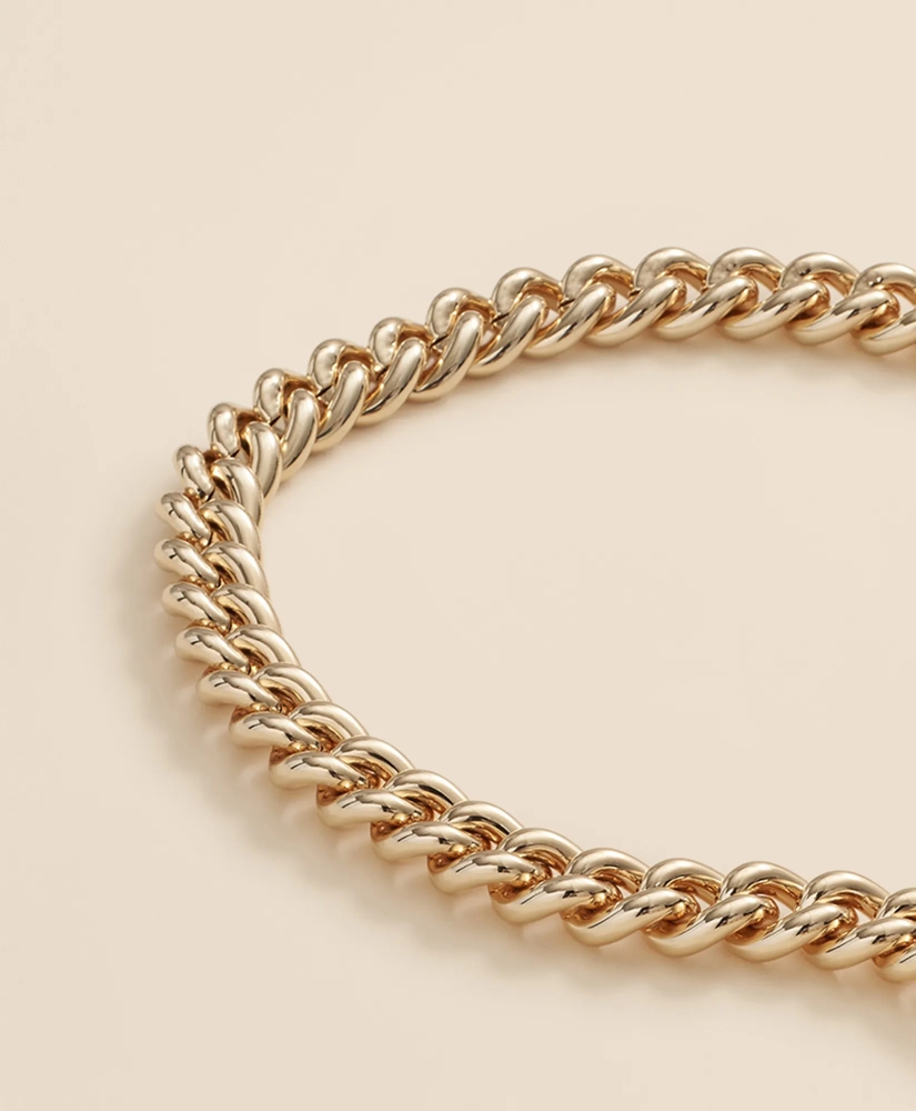 Gold-Plated Chain Necklace, image 3
