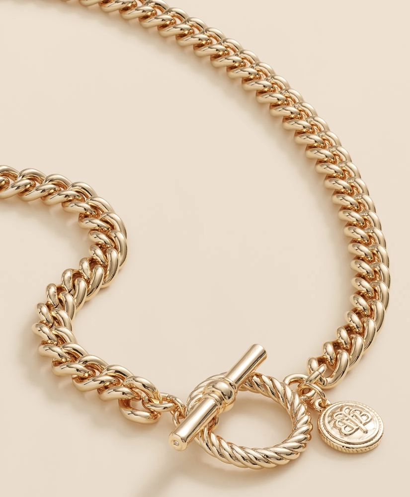 Gold-Plated Chain Necklace, image 4
