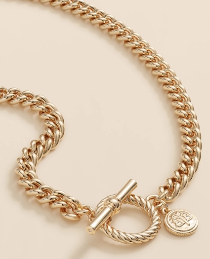 Gold-Plated Chain Necklace, image 4