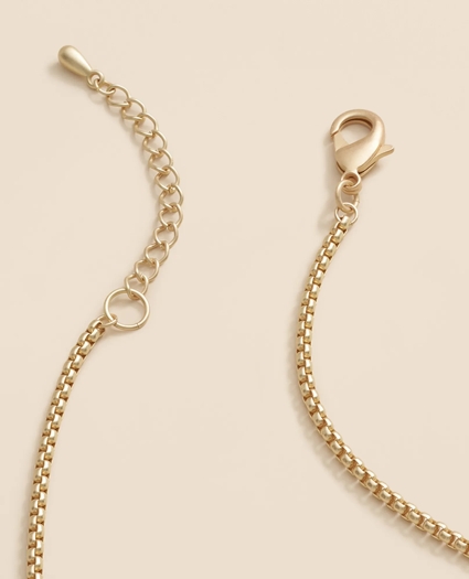 Loni Paul Labradorite Baguette Short Necklace in 14K Plated Gold, image 3