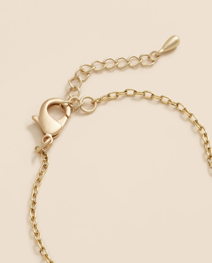 Loni Paul Asymmetrical Labradorite Bar Necklace in 14K Plated Gold, image 3