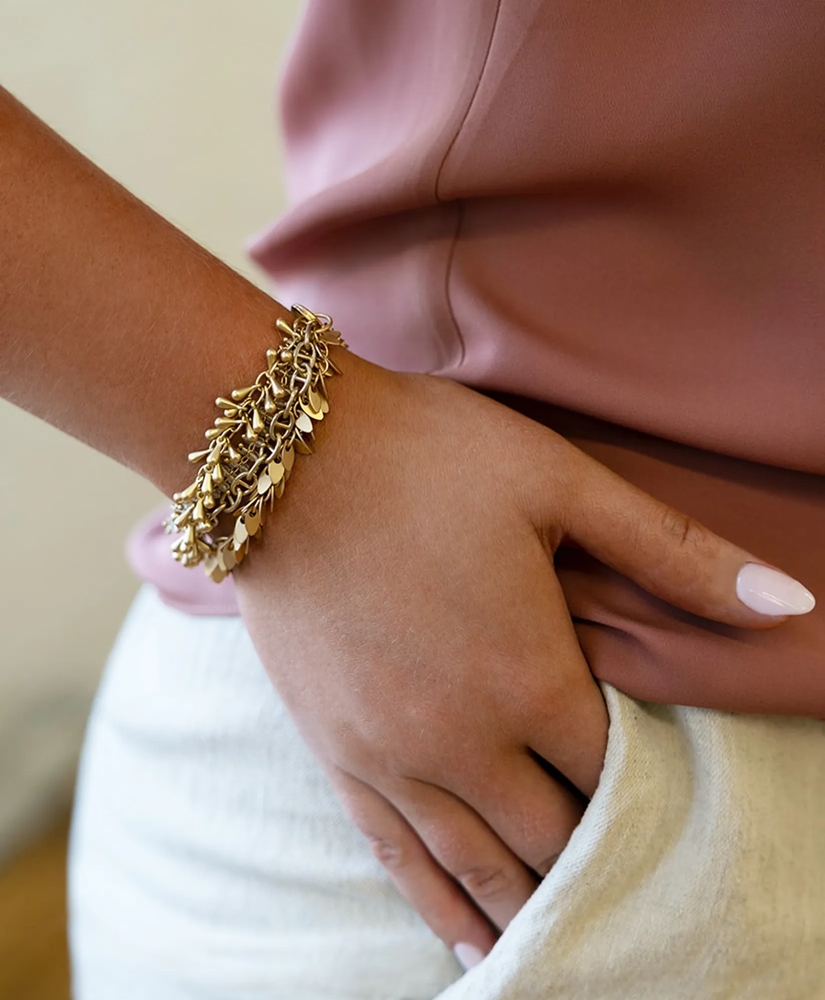 Loni Paul Multistrand Bracelet in 14K Plated Gold, image 5
