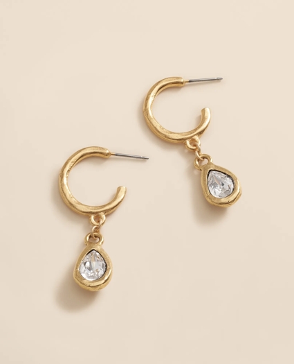 Loni Paul Crystal Teardrop Earrings, image 1