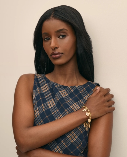 Loni Paul Charm Bracelet in 14K Plated Gold, image 2