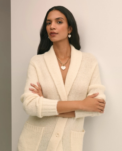 Necklace with Mother-Of-Pearl Heart Pendant, image 3