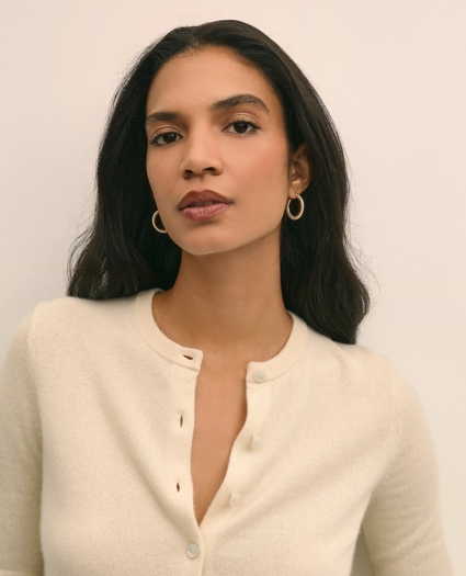 Rope Twist Gold-Toned Hoop Earrings, image 2