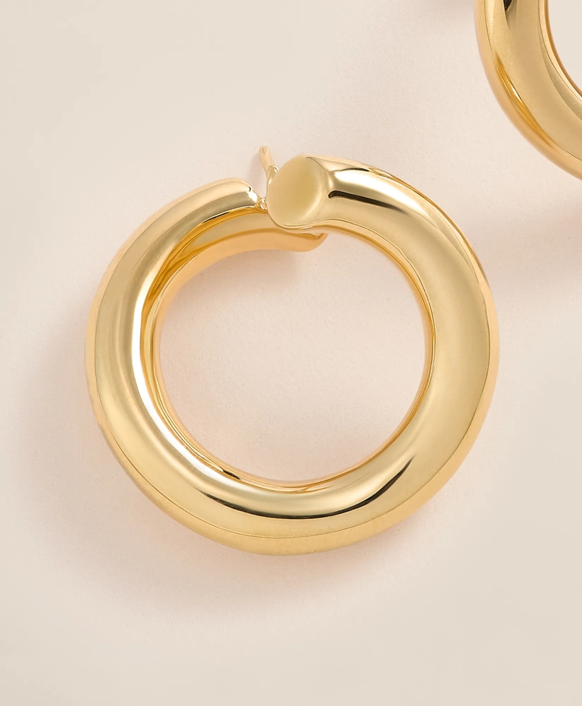 14k Gold Hoop Earrings, image 4