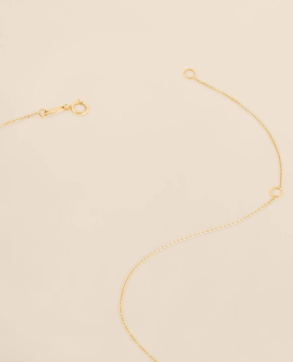 14k Gold Heart Pendant Necklace, image 4