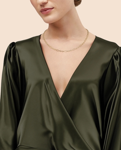 14k Gold Chain Necklace, image 6