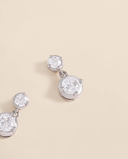 0.5 CT. Lab-Grown Diamond 14k Gold Drop Earrings, image 4