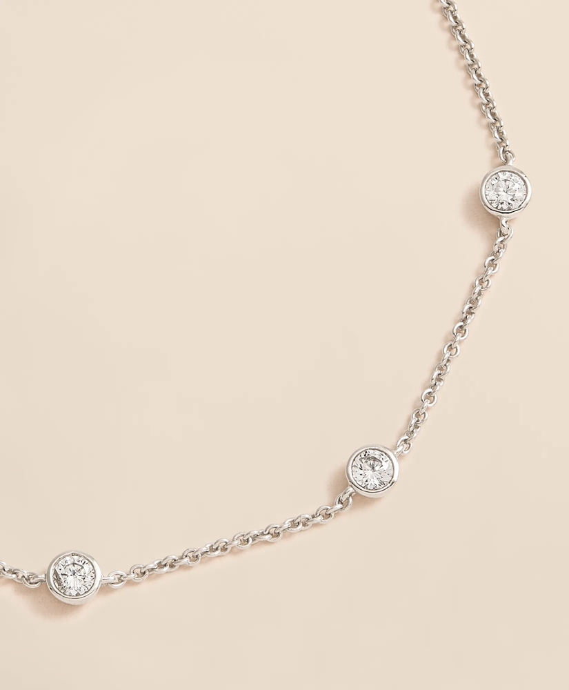 0.5 CT. Lab-Grown Diamond 14k Gold Station Bracelet, image 3