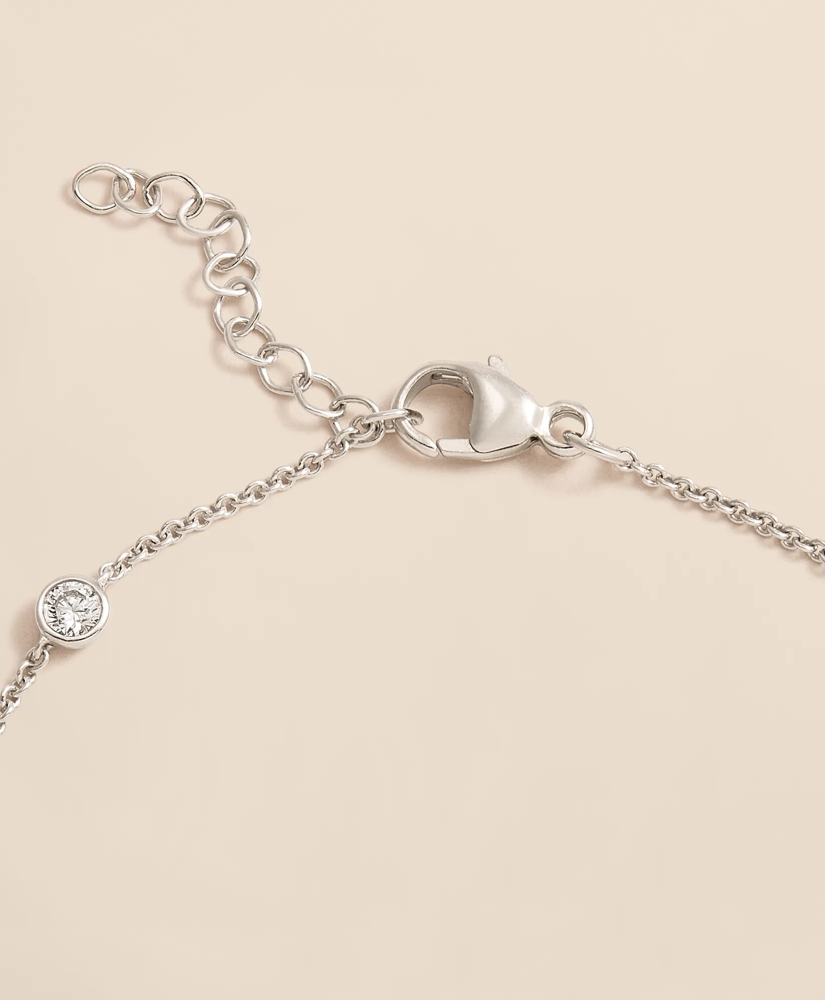 0.5 CT. Lab-Grown Diamond 14k Gold Station Bracelet, image 4