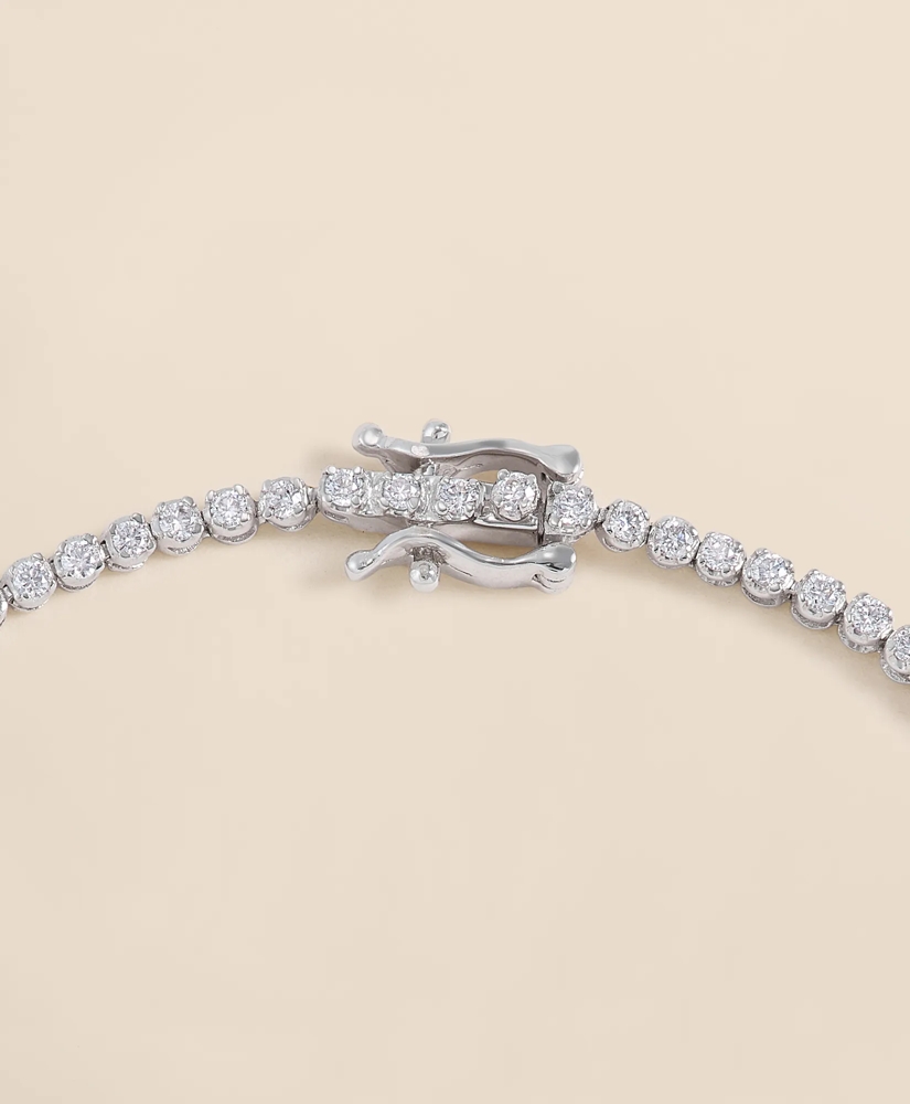 1 CT. Lab-Grown Diamond 14k Gold Link Bracelet, image 4