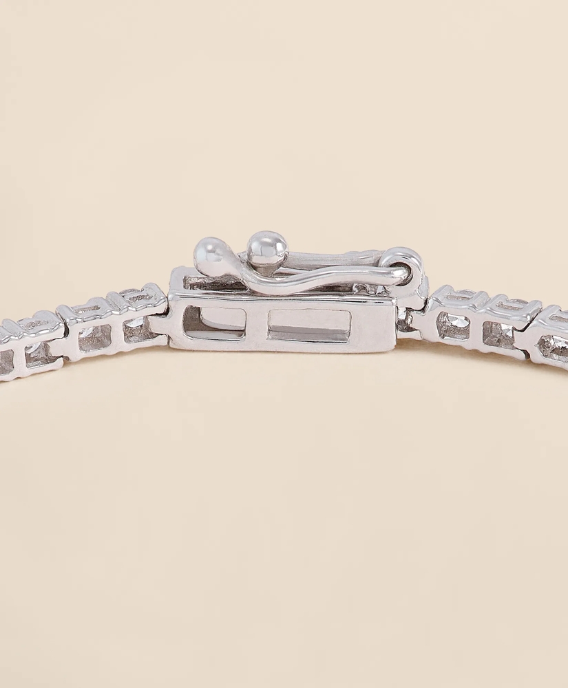 2 CT. Lab-Grown Diamond 14k Gold Link Bracelet, image 4