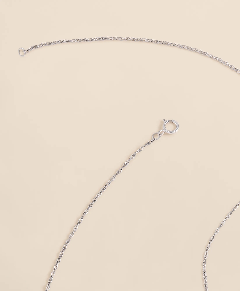 1 CT. Lab-Grown Diamond 14k White Gold Heart Pendant Necklace, image 4