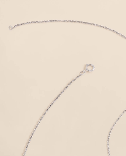 1 CT. Lab-Grown Diamond 14k White Gold Heart Pendant Necklace, image 4