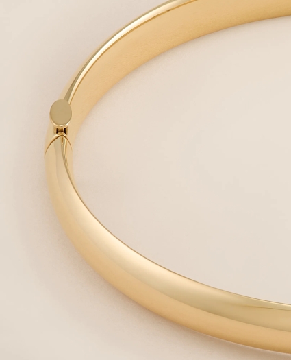 14k Gold Bangle Bracelet, image 3