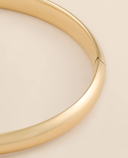14k Gold Bangle Bracelet, image 4