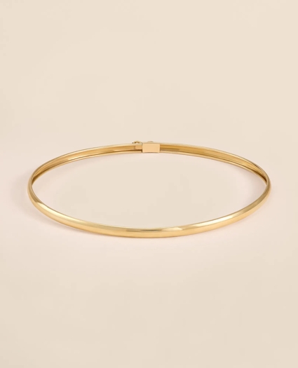 14k Gold Bangle Bracelet, image 1