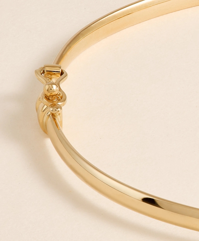 14k Gold Bangle Bracelet, image 5