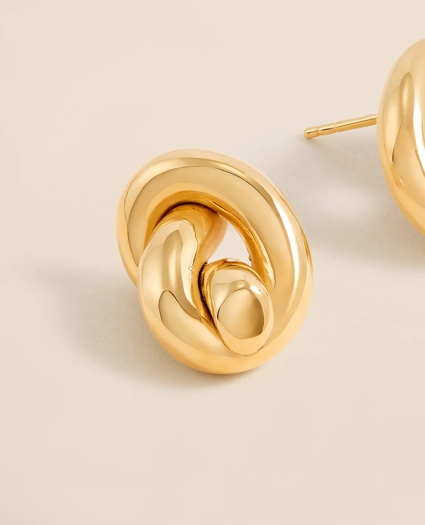 14k Gold Stud Earrings, image 3
