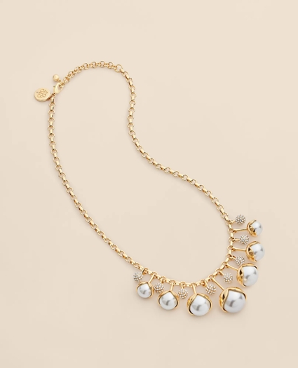 Cubic Zirconia Drop Necklace, image 1