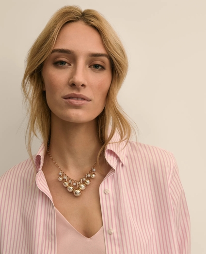 Cubic Zirconia Drop Necklace, image 2