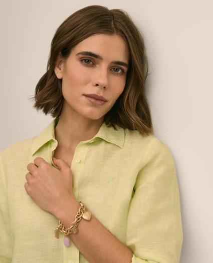 Gold-Tone Charm Bracelet