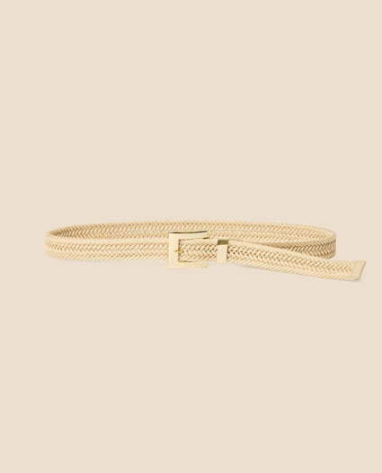 B-Low the Belt Linen Braided Belt, image 2